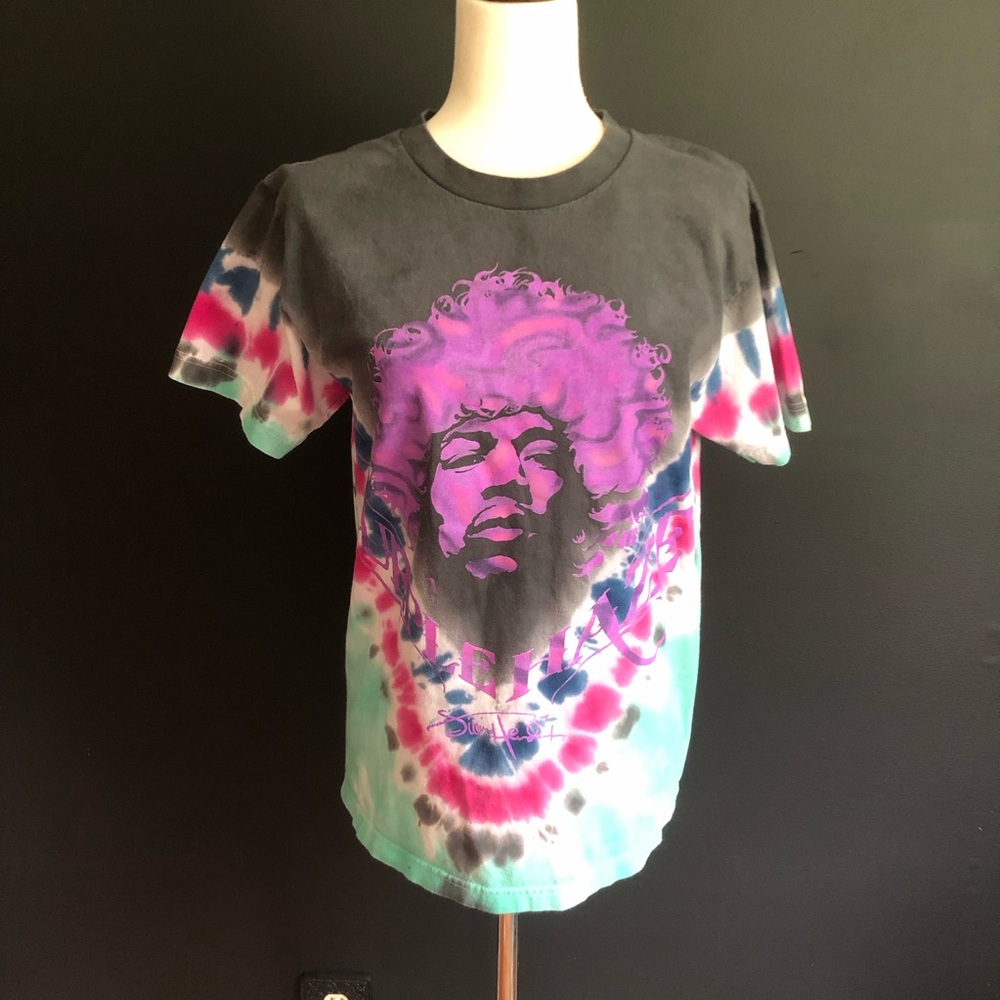 Authentic Jimi Hendrix Purple Haze Cotton Graphic Tee Women’s S/P